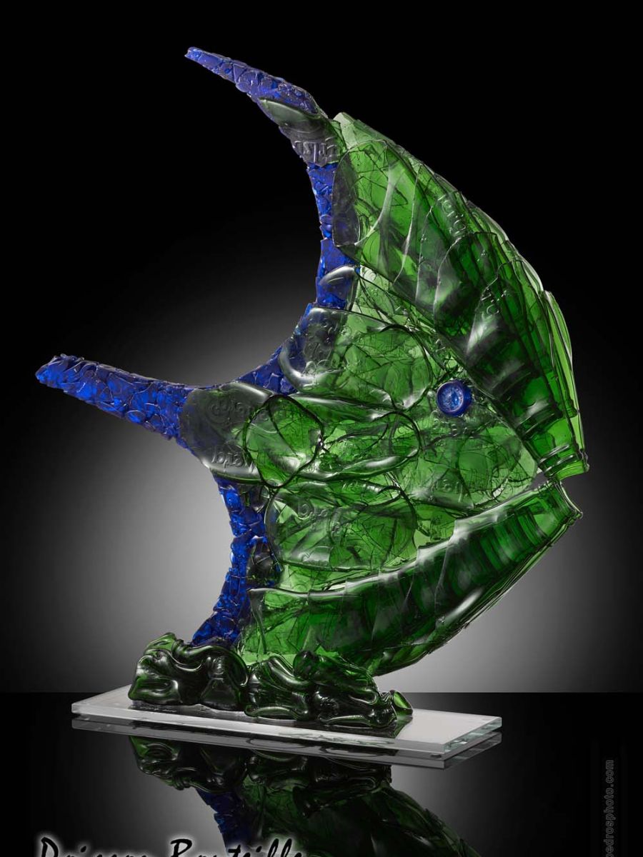 Poisson bouteille 3 | Oeuvre Pierre Coia