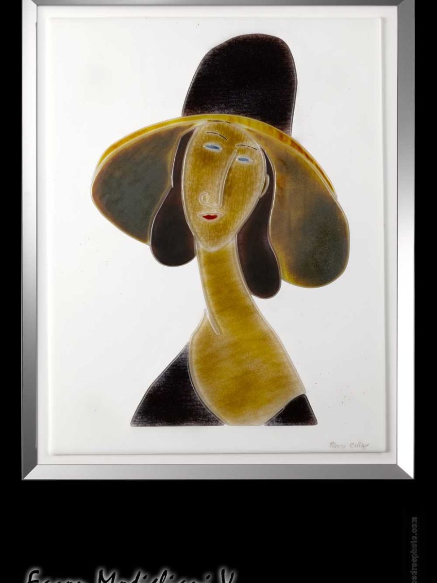 Façon Modigliani V | Oeuvre Pierre Coia