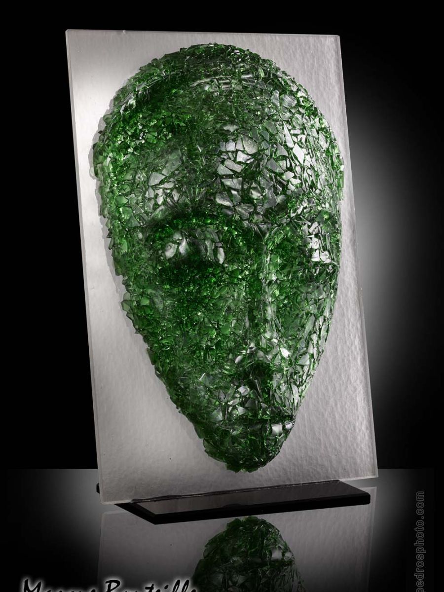 Masque bouteille | Oeuvre Pierre Coia